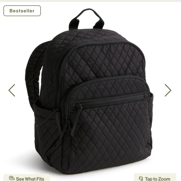 Vera Bradley Campus Bancroft Backpack - Picture 4 of 4